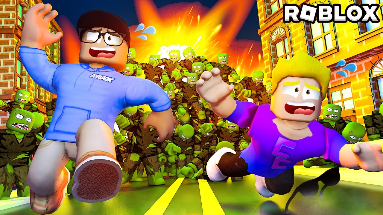 @Ceddy und Abbaok sind Zombies in Roblox!