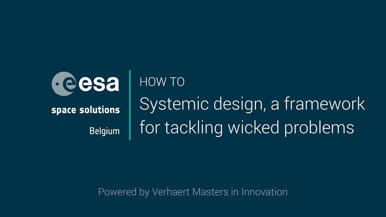 Systemic design, a framework for tackling wicked problems