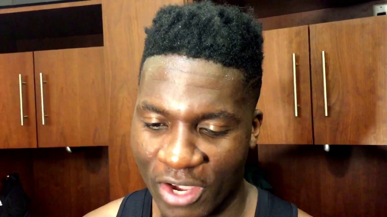 Clint Capela following the Rockets come from behind win vs. Bulls