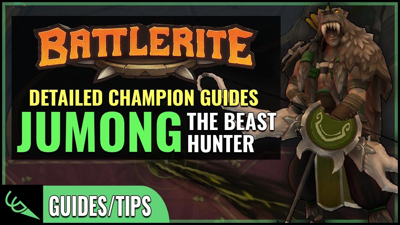 Pre 0.12 Jumong Guide - Detailed Champion Guides | Battlerite (Early Access)