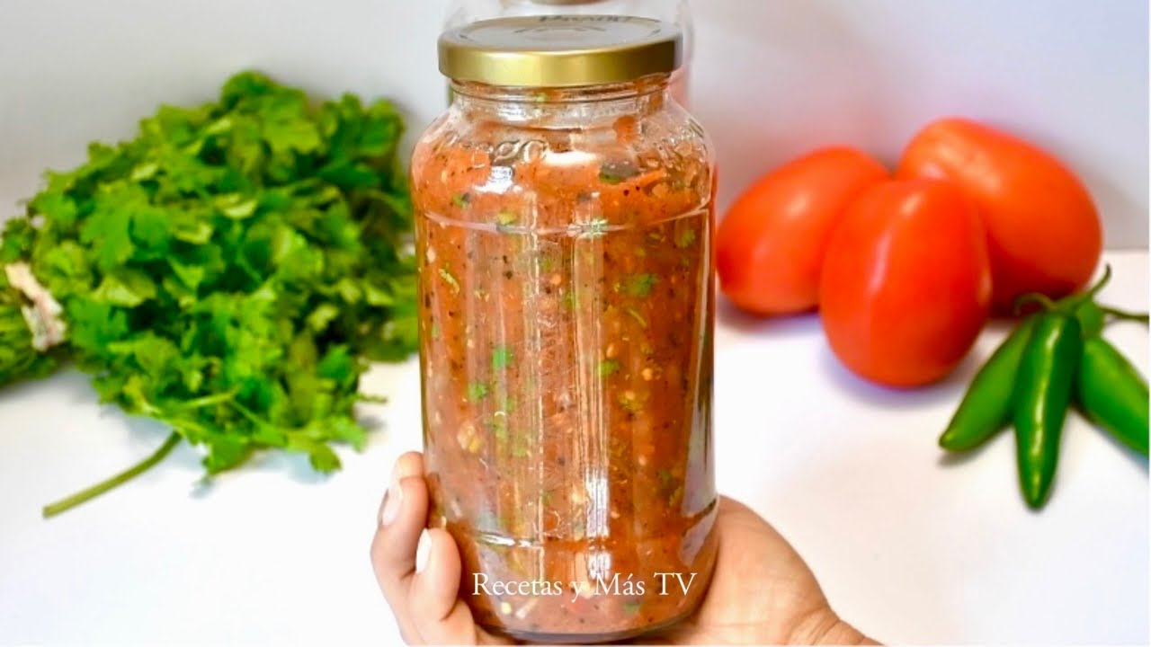 C&oacute;mo hacer una Rica Salsa f&aacute;cil y rapido