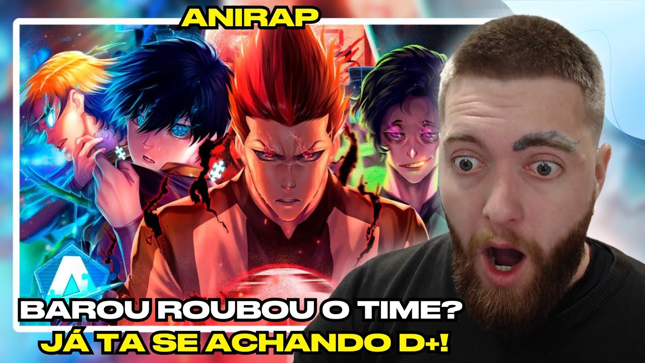 Willy React | Bastard X Ubers (Blue Lock) | Liga Neo Egoísta PT 3 | AniRap