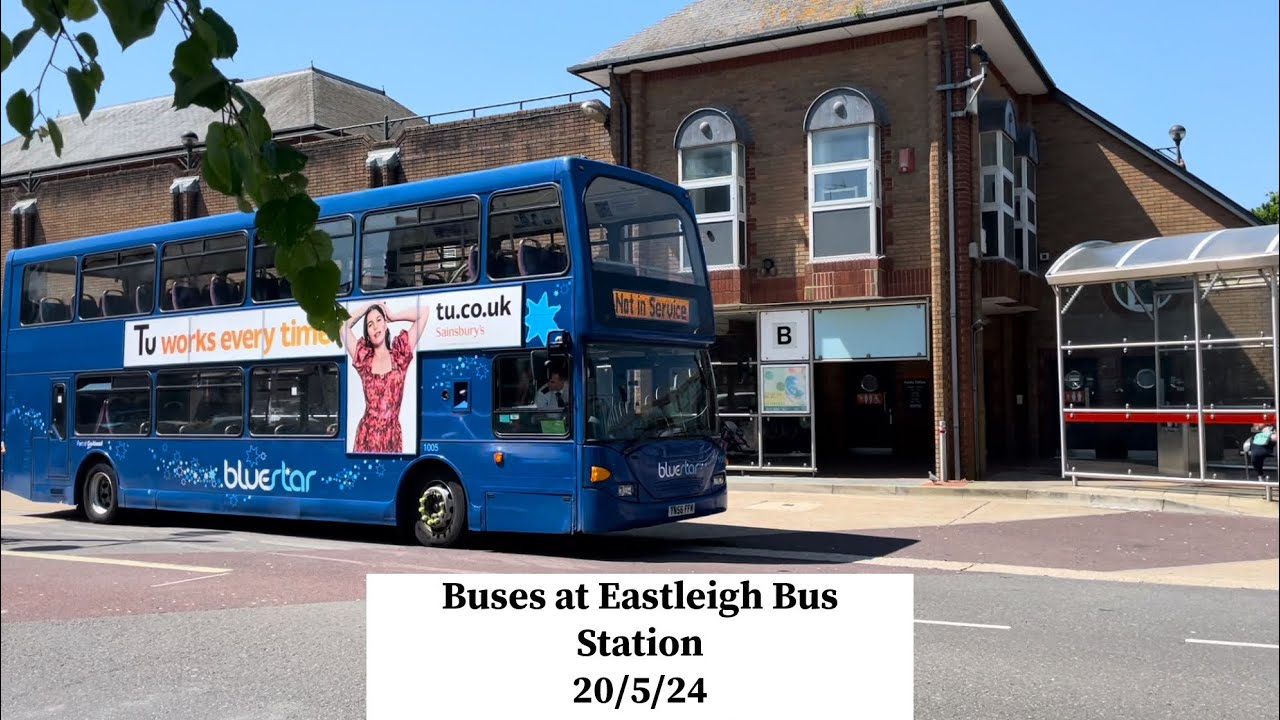 Buses at Eastleigh Bus Station 20/5/24