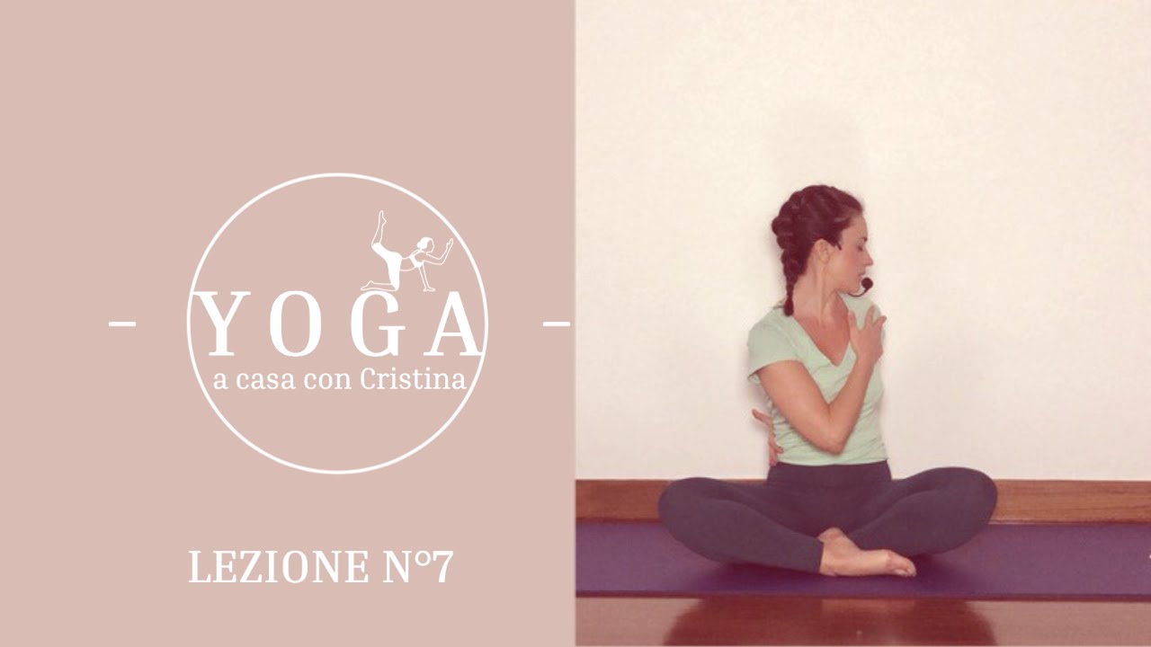 Lezione di yoga a casa con Cristina - n7