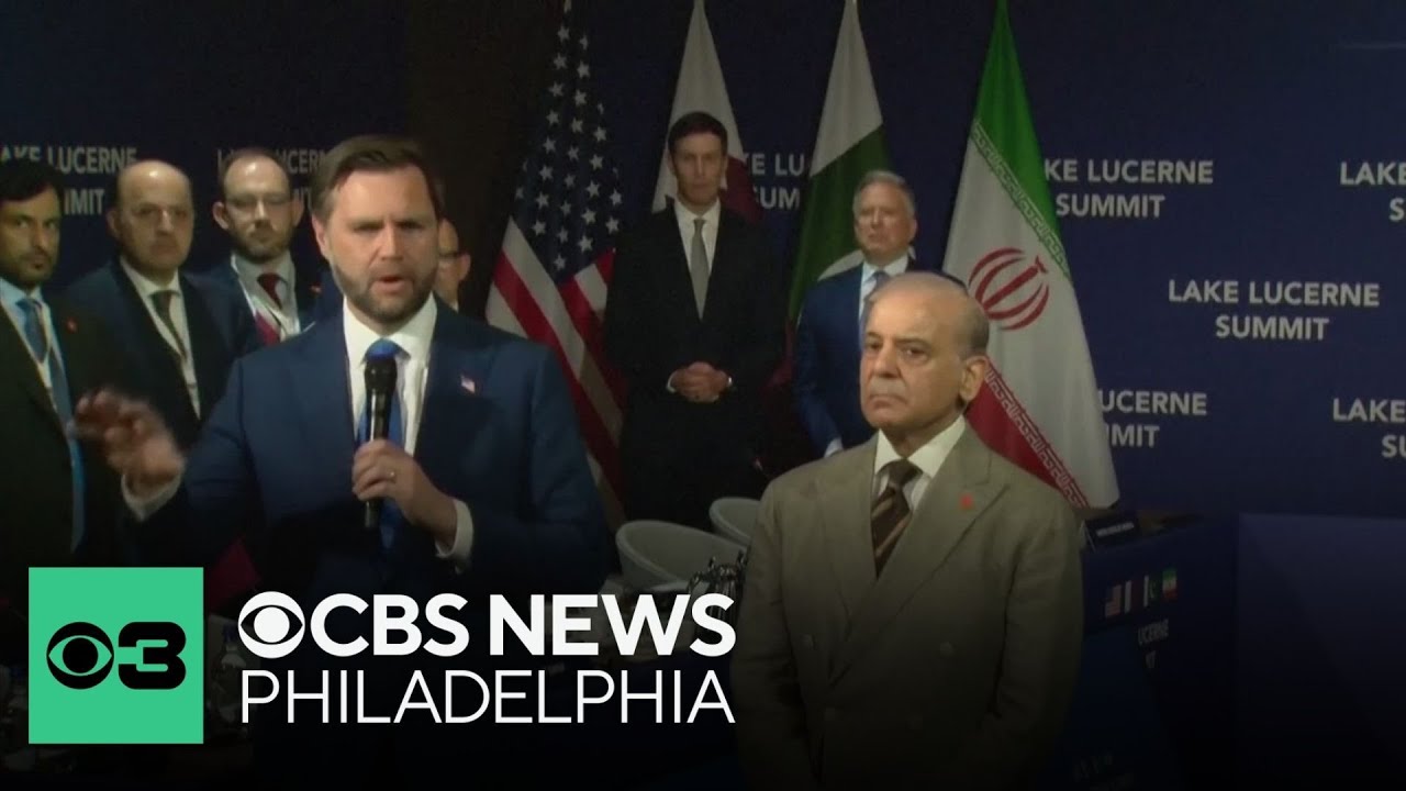 JD Vance meets with Iranian officials in Switzerland as negotiations continue