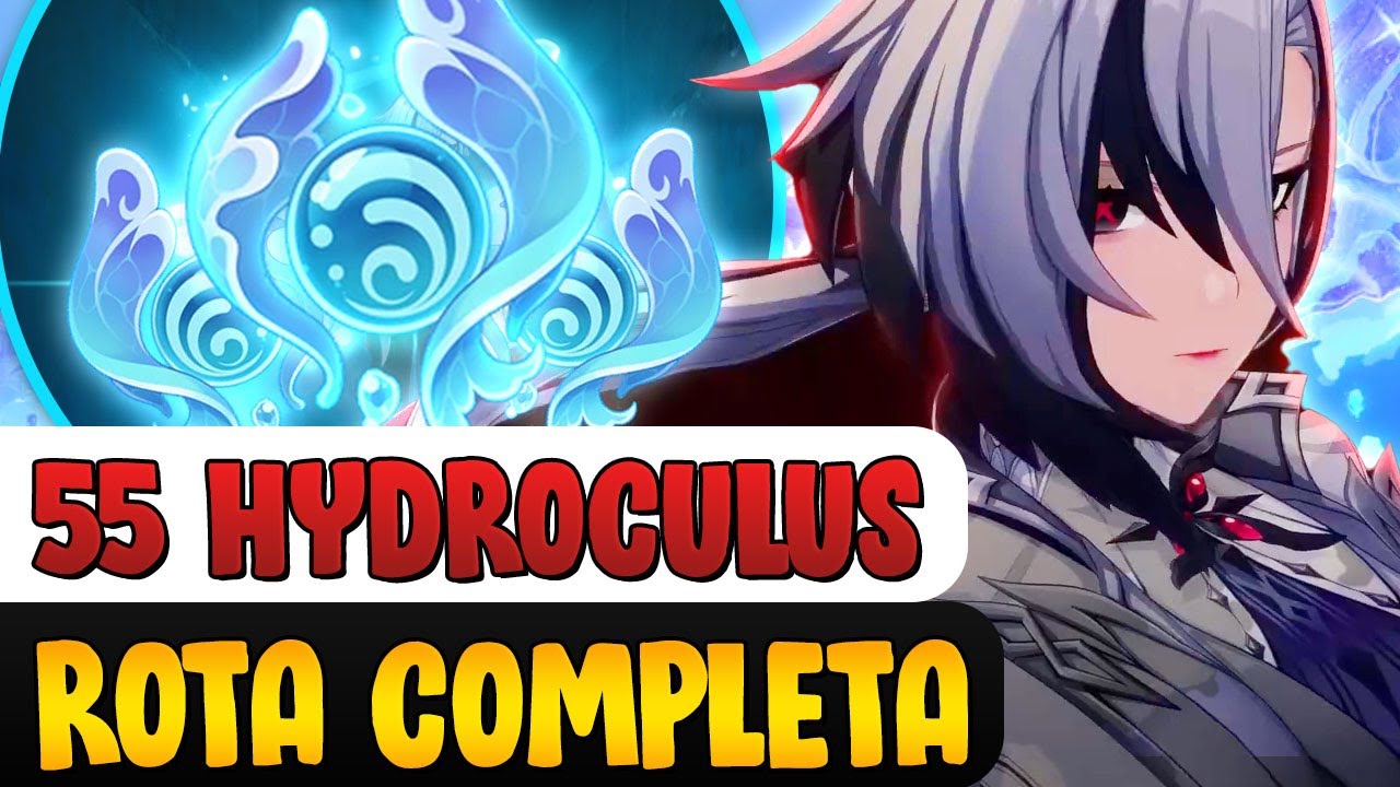 ROTA DE TODOS OS HYDROCULUS DA 4.6 FONTAINE | GENSHIN IMPACT