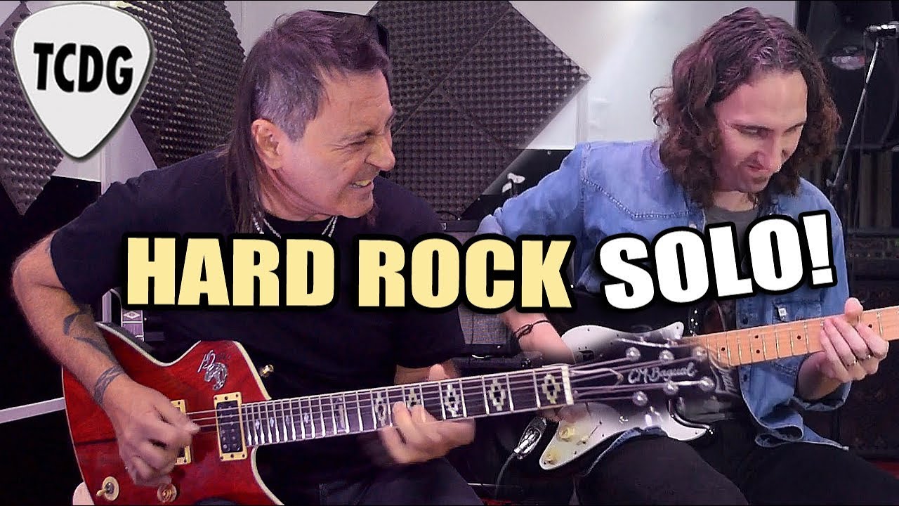 TREMENDO Solo De Guitarra HARD ROCK Improvisado! Ft. CLAUDIO TANO MARCIELLO