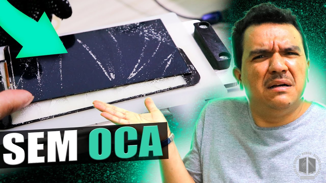 FAÇA ISSO PARA REMOVER O VIDRO COM O DISPLAY JÁ LIMPO! Dica da OCA VELHA NO VIDRO