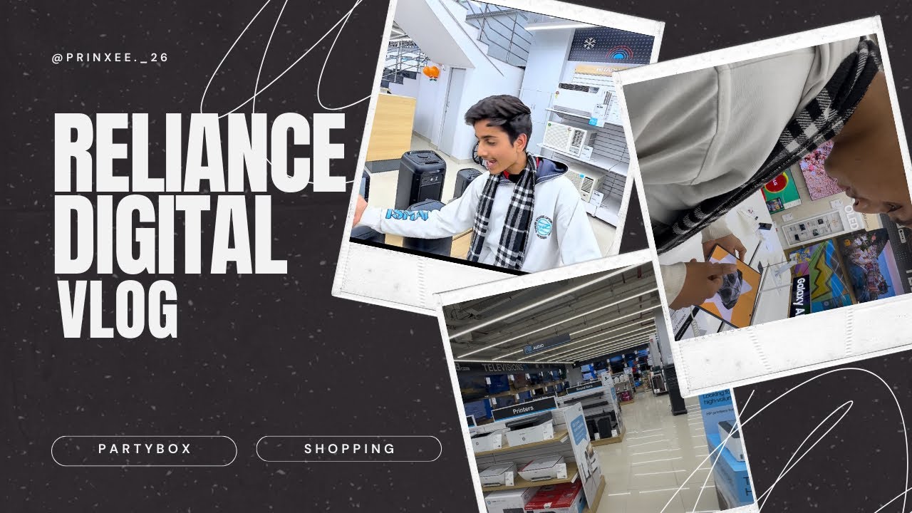 RELIANCE DIGITAL MALL VLOG!!!