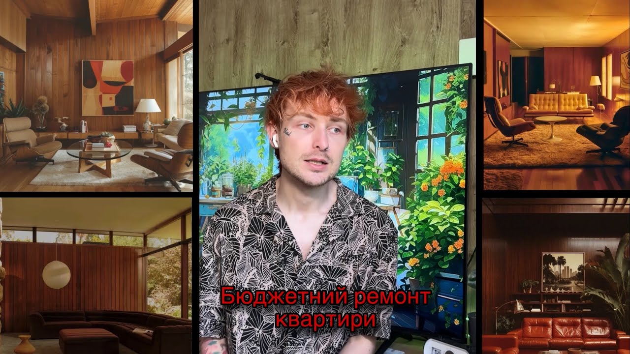 Бюджетний ремонт орендованої квартири 4. Декор стіни за 1000 гривень. Влог.