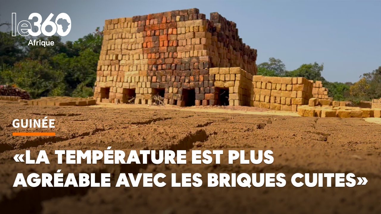 Guinée. Dans la chaleur des fours à briques traditionnelles
