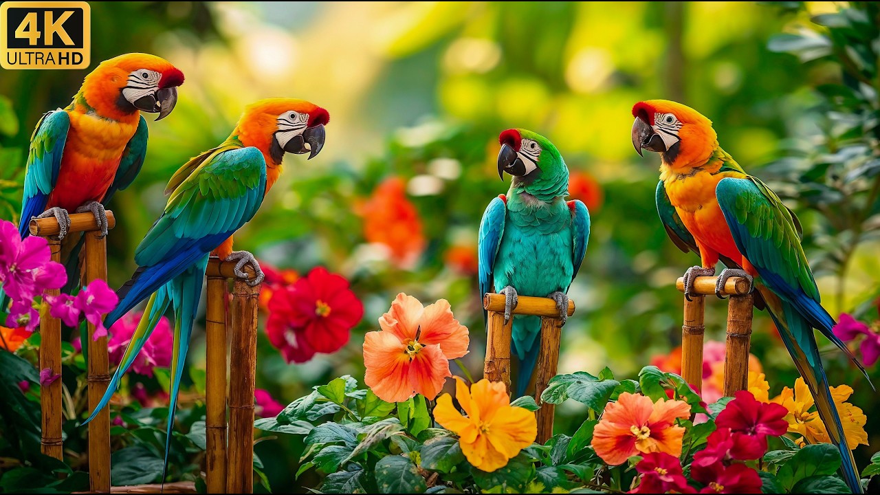 Baby Animals In Peaceful 4K - A Safe and Peaceful Place in Nature with Relaxing Music