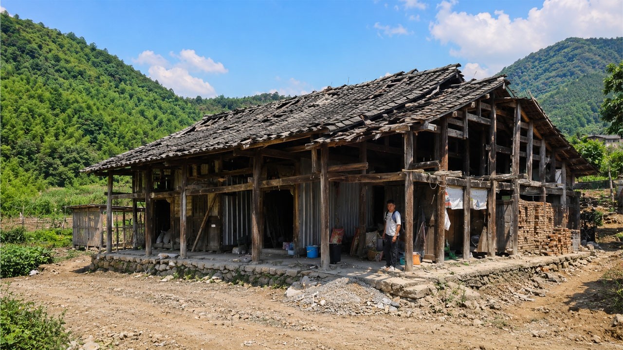 Architect returns to renovate 135-year-old house into a paradise for his daughter
