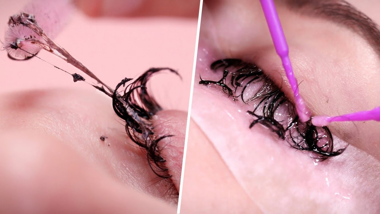 How To Clean Dirty Lashes Extensions