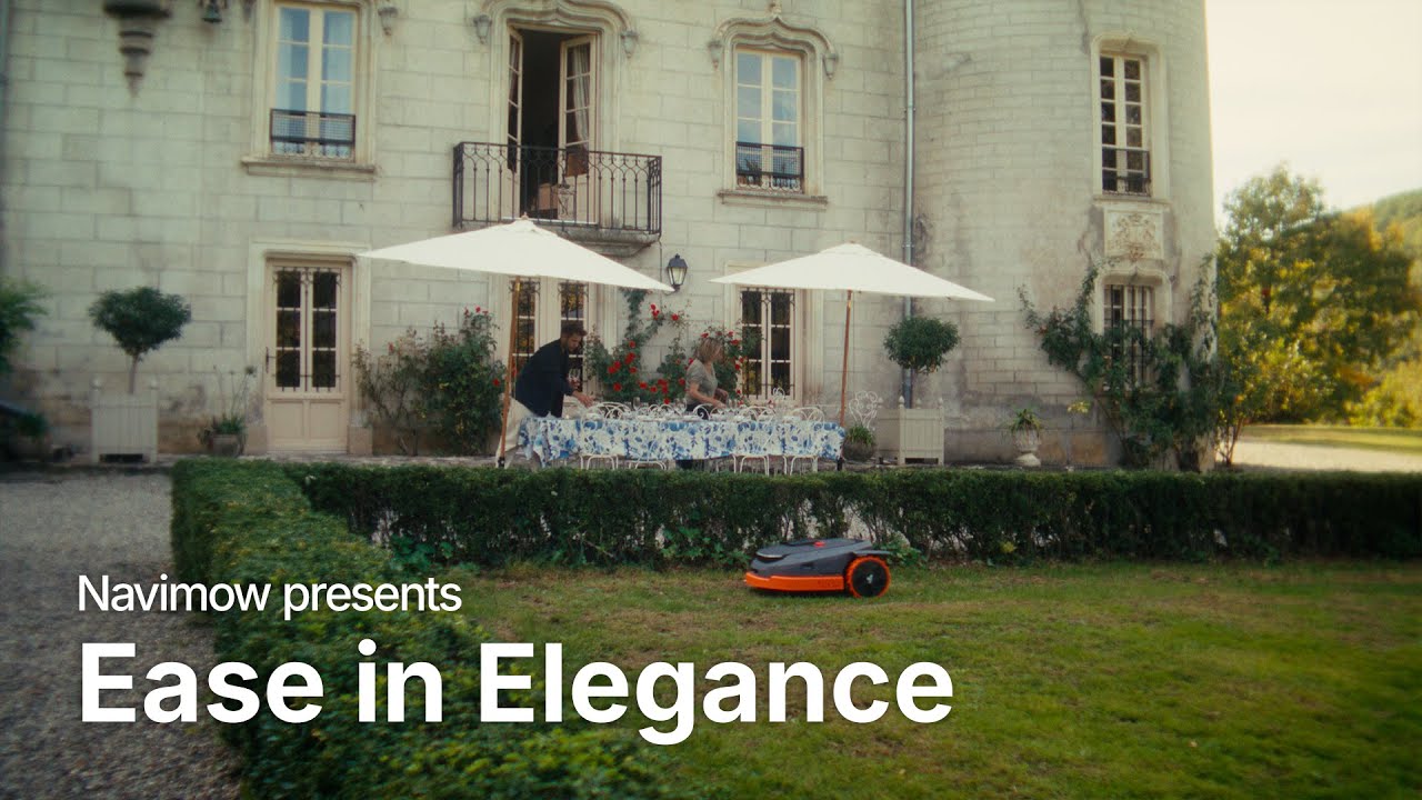 Ease in Elegance - Ch&acirc;teau Bagen with Navimow