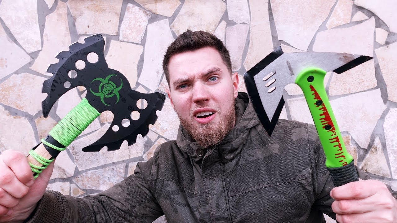 3 TOMAHAWKS im UNBOXING und WURFTEST!