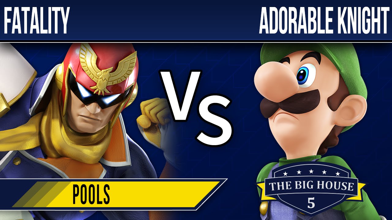 TBH5 Smash 4 - Fatality (C Falcon) vs Adorable Knight (Luigi, Pikachu) - Pools