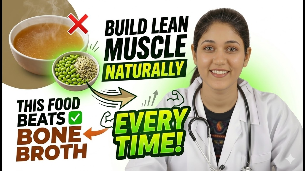 Build Lean Muscle Naturally: This Food Beats Bone Broth Every Time