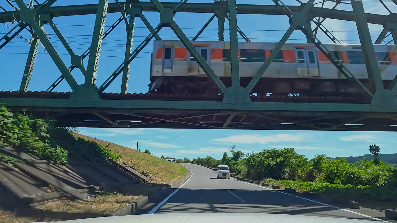 【静岡県道342号】大井川の河口を見にいくドライブ【島田/焼津】