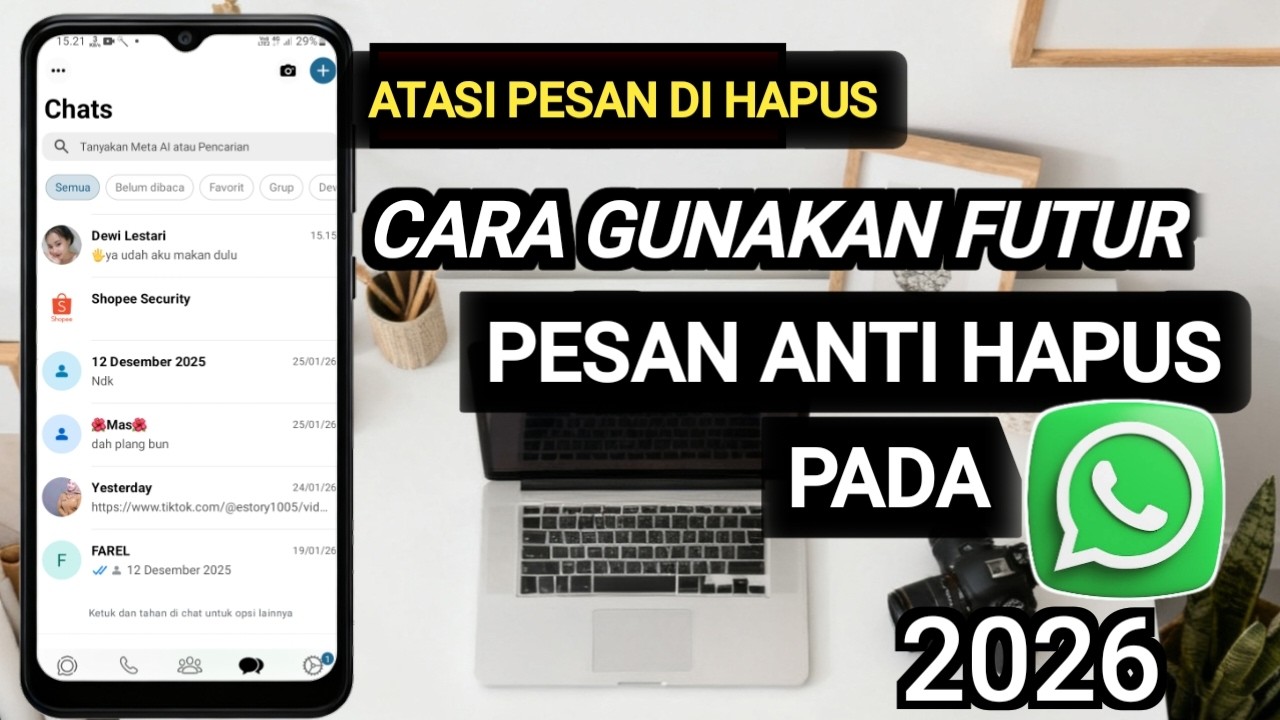 cara melihat pesan yang dihapus teman di whatsapp
