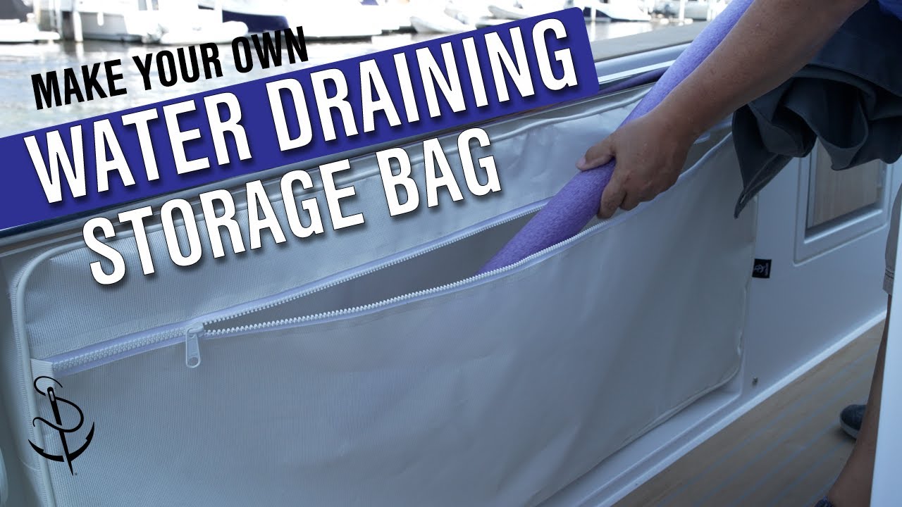 The Ultimate Boat Storage Solution: Make Your Own Water Draining Bag