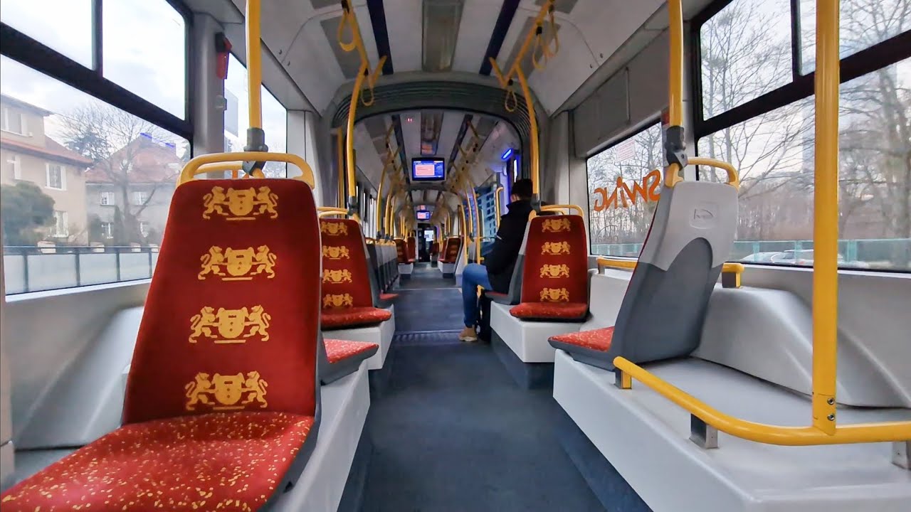 Tramwaj Pesa 120NaG Swing #1035 linia 6 przejazd Strzyża PKM ➡️ Oliwa