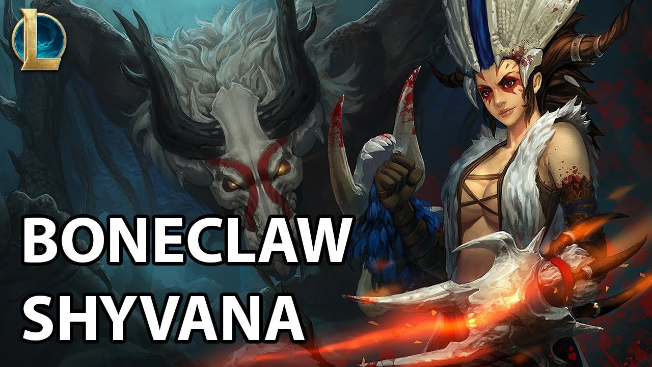 Boneclaw Shyvana Skin Spotlight from League of Legends