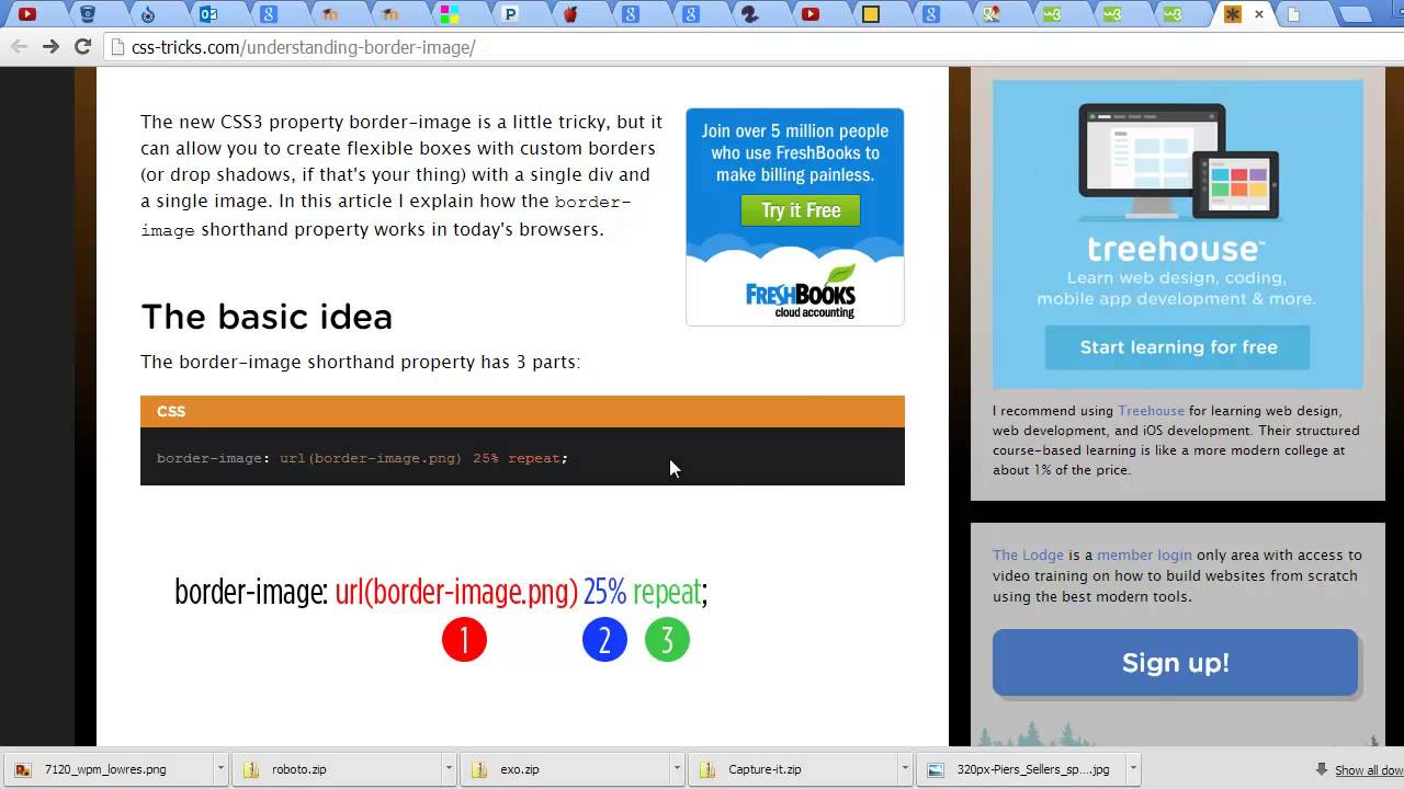 CSS3: The Border-Image Property