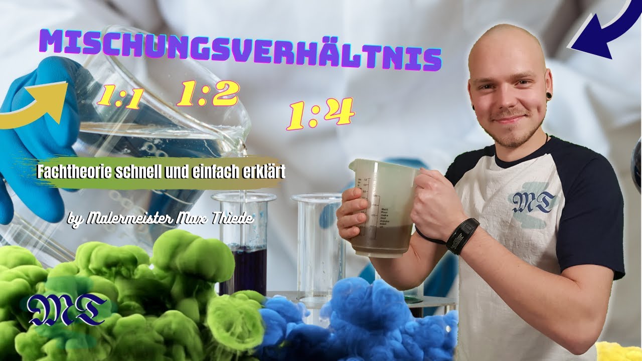 Mischungsverhältnis verstehen | Fachtheorie schnell und einfach erklärt | by Malermeister Max Thiede
