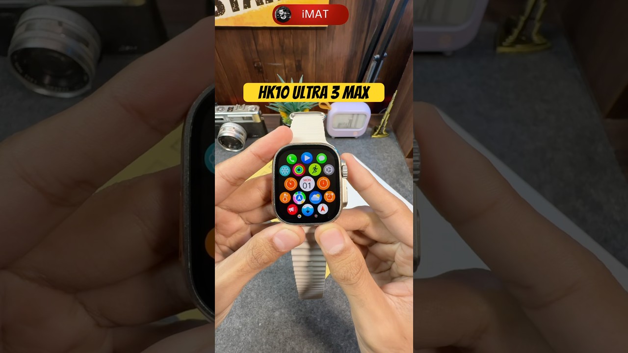 HK10 Ultra 3 Max Smartwatch | Top Apple Watch Ultra Alternative #applewatchultra #hk10ultra3max