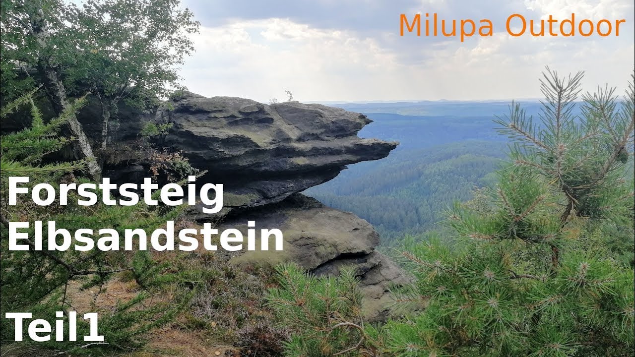 Forststeig Elbsandstein, Teil 1/2,  Sächs. Schweiz, Trekking, campen, Elbsandsteingebirge, Wandern//