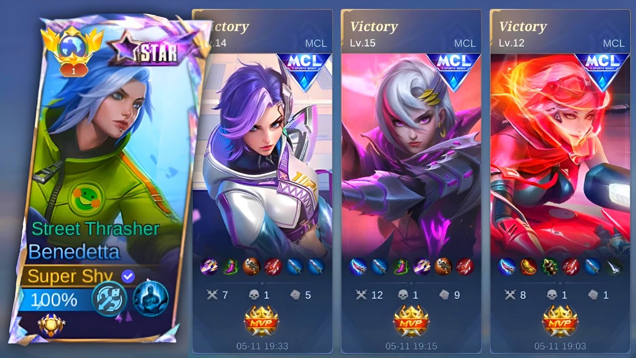 MCL CHAMPION!! BENEDETTA EXP LANE CARRY 💀 AGGRESSIVE GAMEPLAY!! | MOBILE LEGENDS