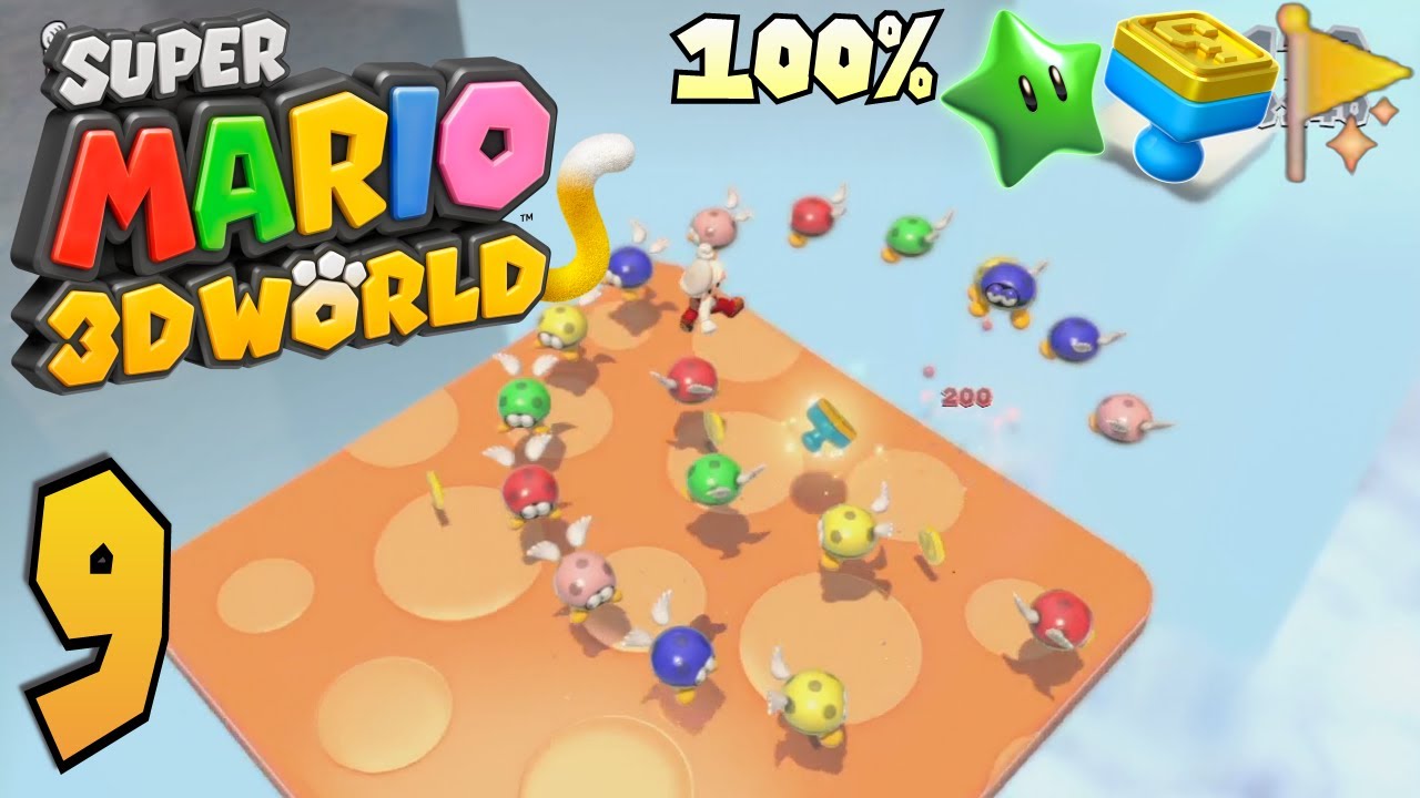Super Mario 3D World (ITA)-9- Mondo 4 (4-4, 4-M, 4-B, 4-5. 4-CAST.) [100%]