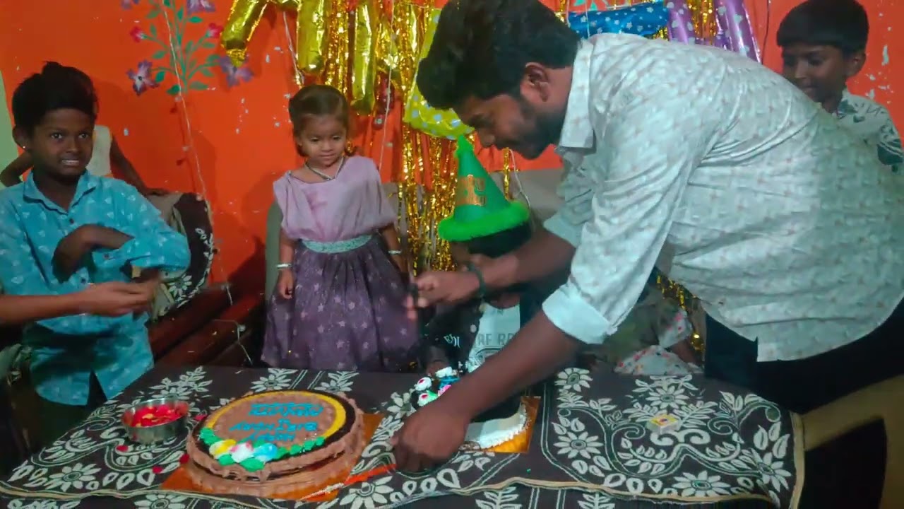 Birthday Celebrations 🎉🥳 Manvith #2026