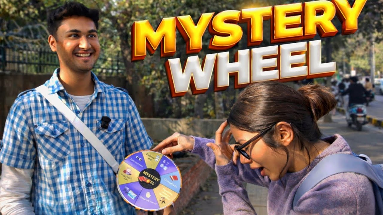 MYSTERY WHEEL WITH STRANGERS !!!