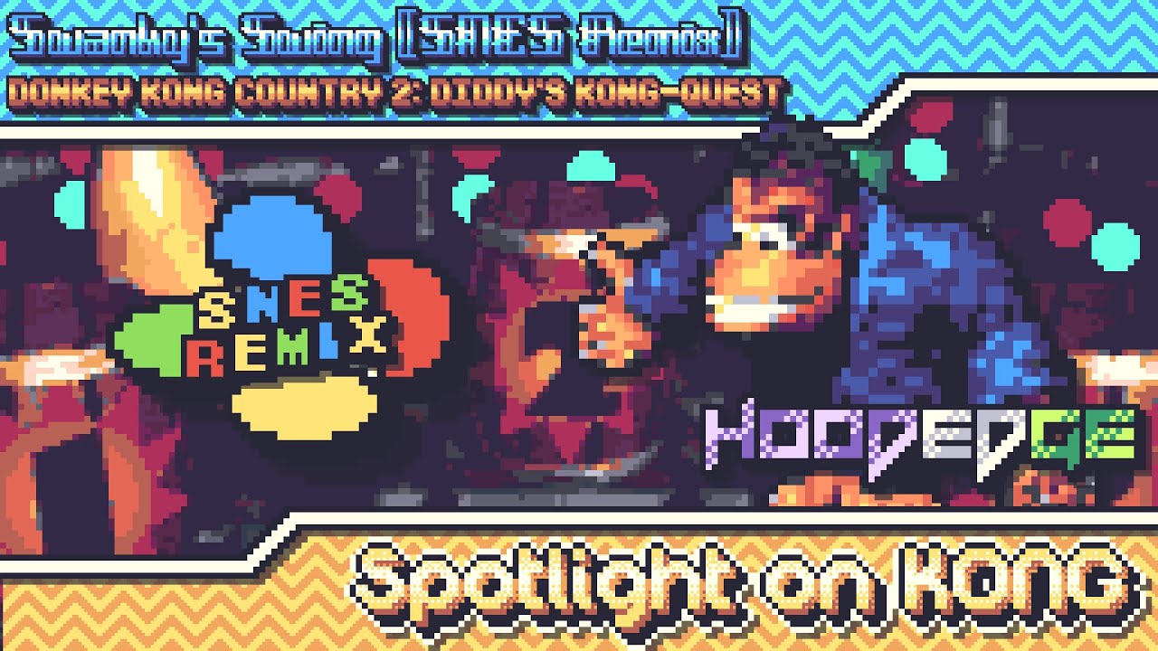 Donkey Kong Country 2 - Spotlight on Kong ~ Swanky's Swing (SNES Remix)