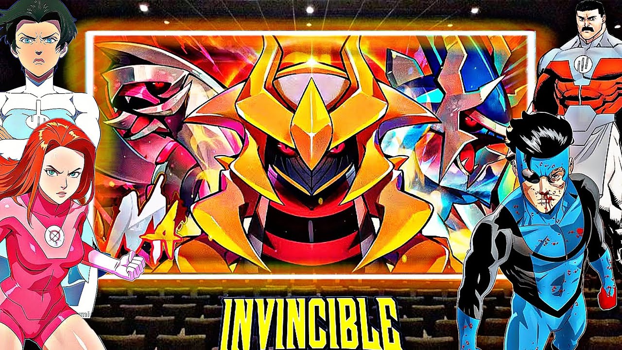 Invincible viendo universos capitulo 16 (trio de la creacion M4rkim) 