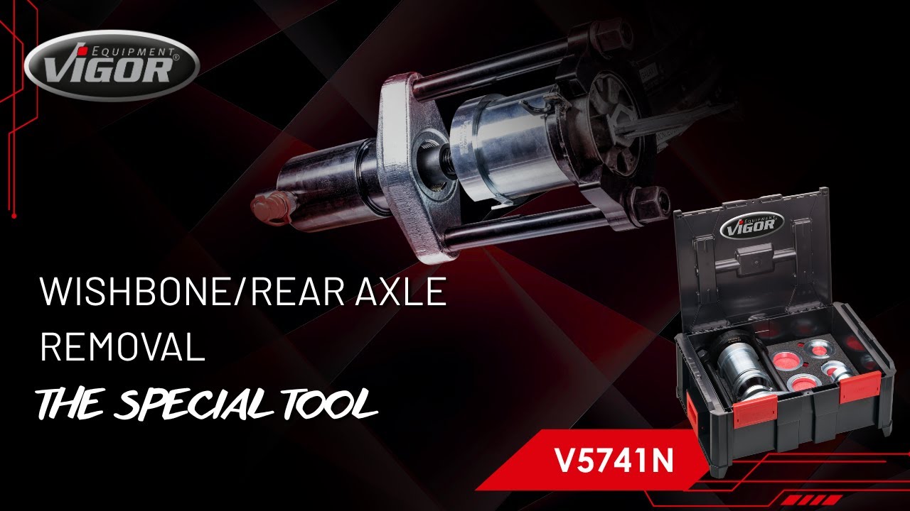 Replacing control arms (FORD, Volvo, MAZDA) - VIGOR V5741N Control arm bushing set