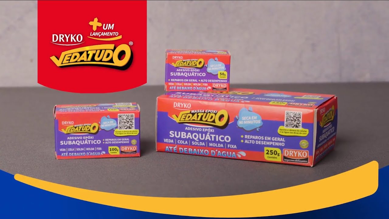 DRYKO MASSA EPÓXI VEDATUDO