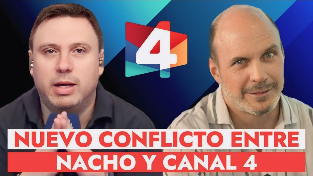¿Quién llegó tarde?: Minucioso informe sobre la nueva disputa entre Nacho Álvarez y Canal 4