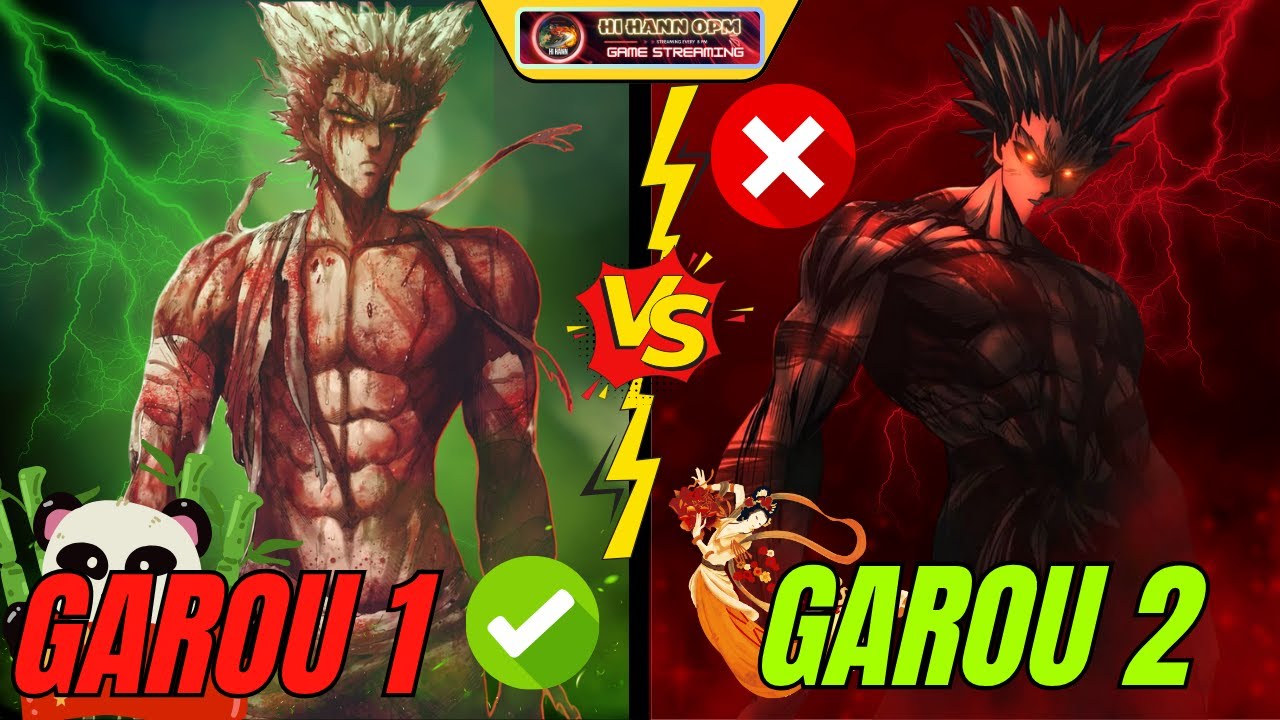 Chọn Garou UR AW 1 Hay AW 2 Video Test Thực Tế 2 Lối Chơi Xây Dựng Trang Bị Khác Biệt - OPM