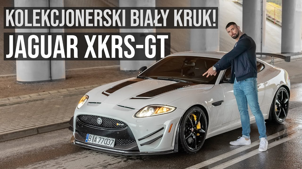 Jaguar XKRS-GT - torowy potwór - łatwiej spotkać jednorożca niż to egzotyczne auto!! ;)