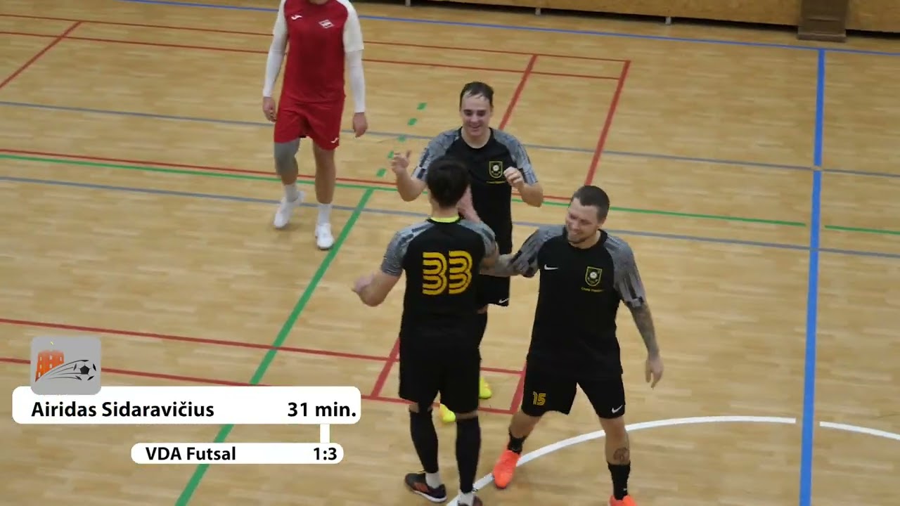 260102 VRFS Spartakas   VDA Futsal 3 5 Highlights