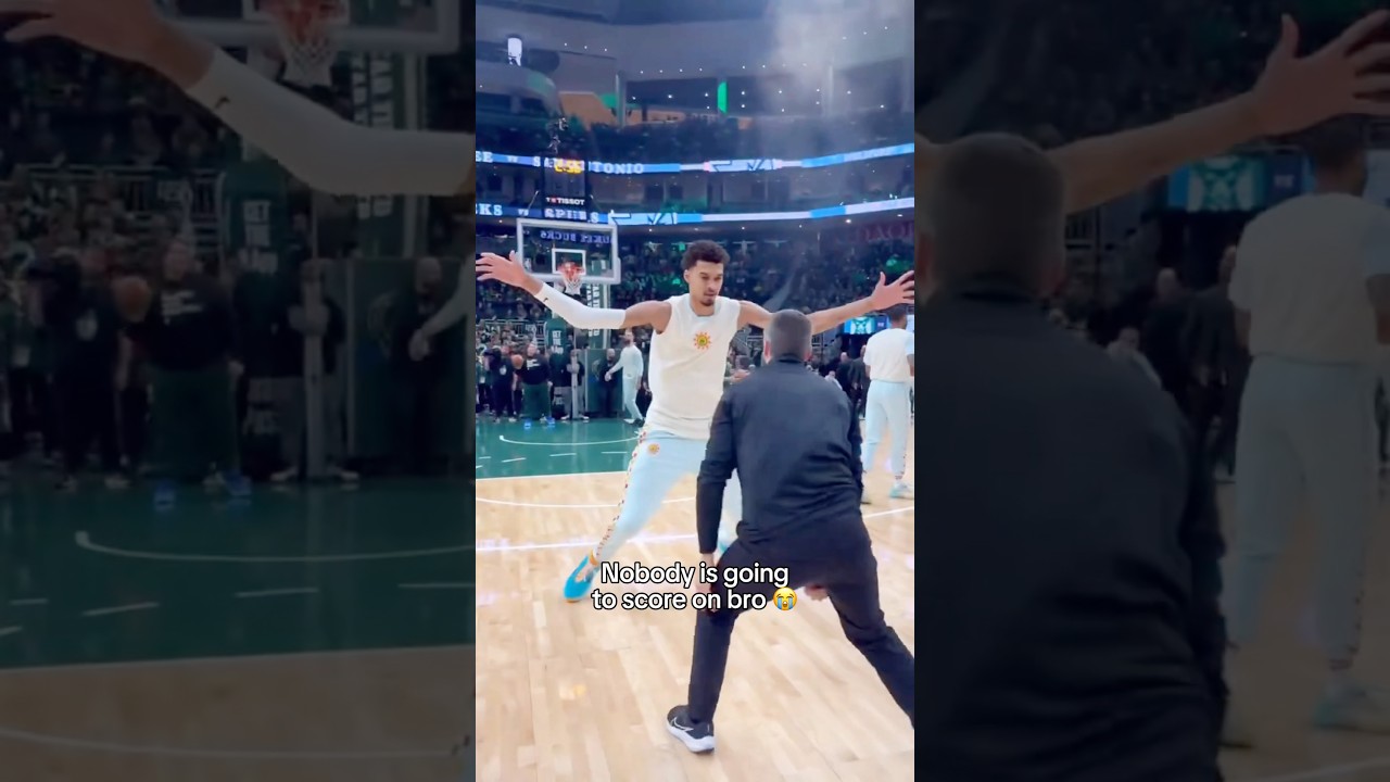 Just give him the DPOY 🥱 #wemby #basketball #europe #nba #viral #shorts