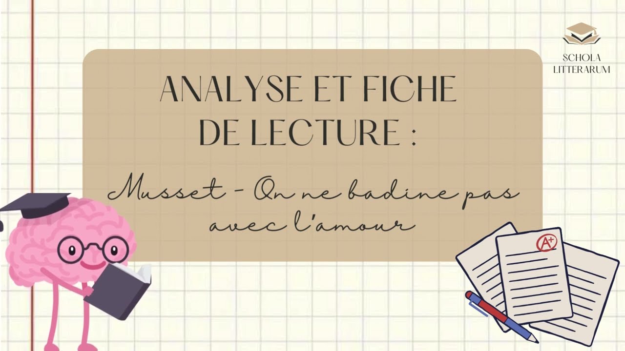 Musset - On ne badine pas avec l'amour : fiche de lecture, analyse et résumé pour le bac
