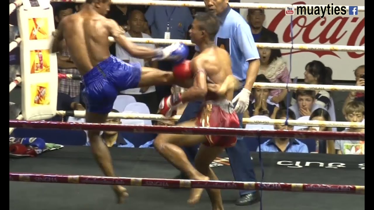 Muay Thai Fight - Palangphon vs Rungnarai, Rajadamnern Stadium Bangkok - 13th May 2015