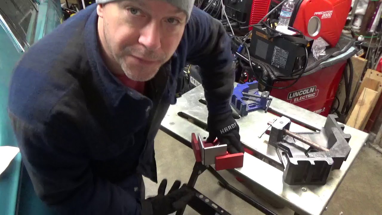 Corner welding clamps adding more versatility to your welding life.
