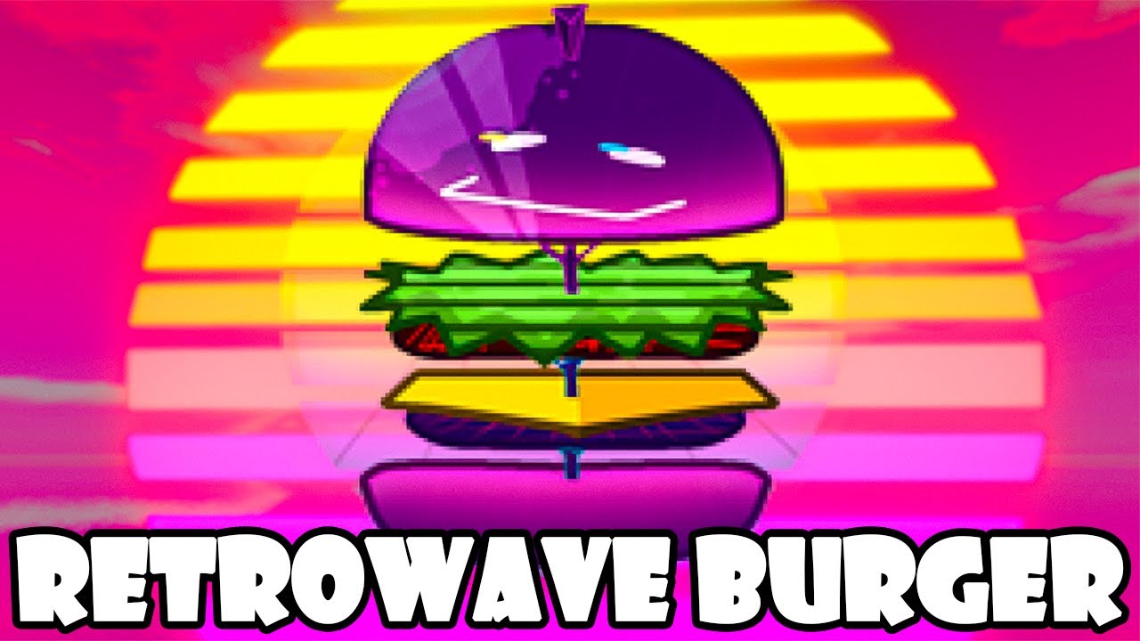 How to get Retrowave Burger Badge in FIND the BURGERS 🍔 [Roblox]