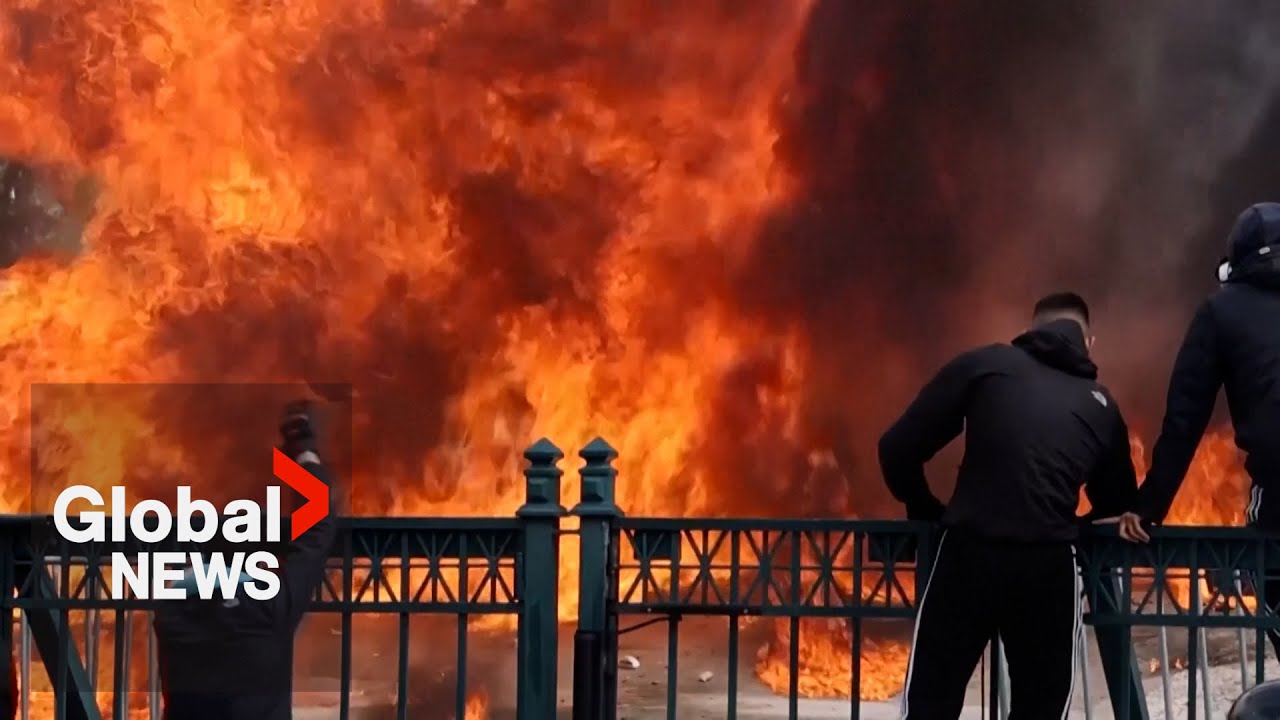 "It’s anger": Mass protests across Greece on deadly train crash anniversary