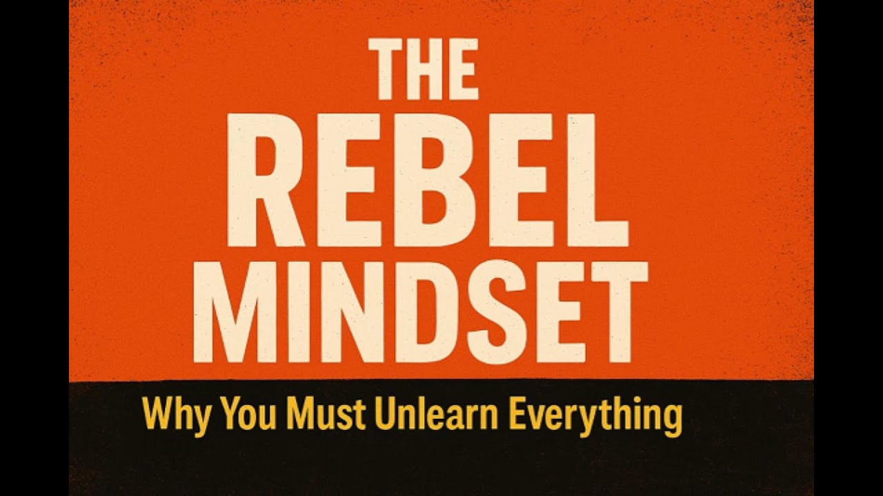 The Rebel mindset - Why you must unlearn everything